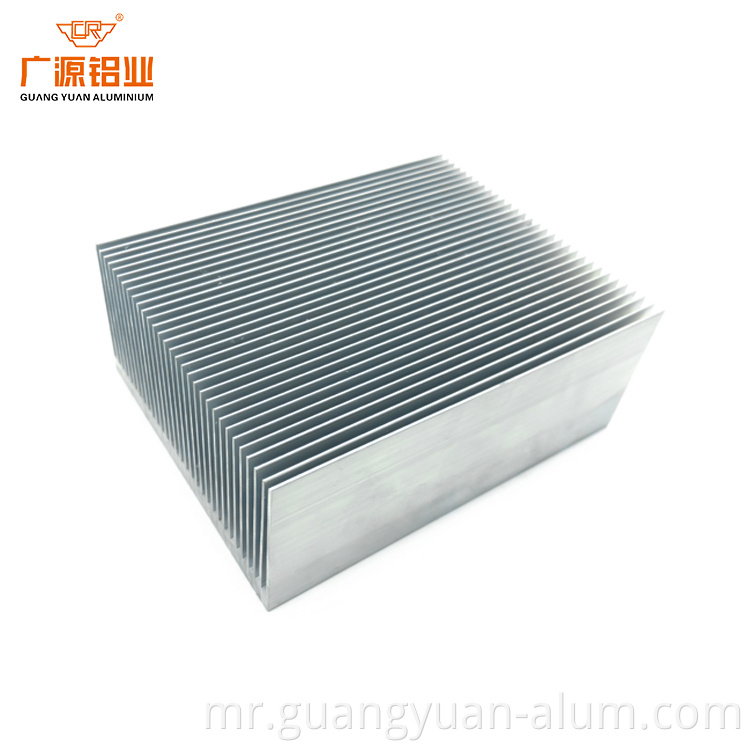 गुआंगियुआन अॅल्युमिनियम कंपनी guangyuan aluminum co., ltd Aluminum Extruded Heat Sink Aluminum Extrusion Alloy Aluminum Extrusion for Sale